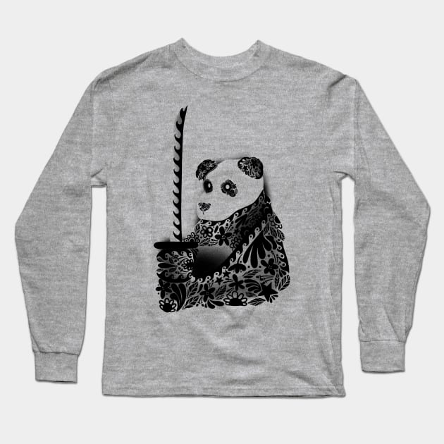 Yakuza Panda Long Sleeve T-Shirt by Tobe_Fonseca